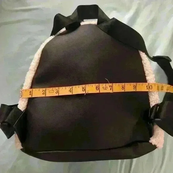 Bioworld Disney white sherpa mini backpack. - Picture 7 of 8